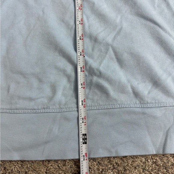 Sweaty Betty After Class Split Sweatshirt Medium Pullover blue jumper light long - Picture 12 of 15